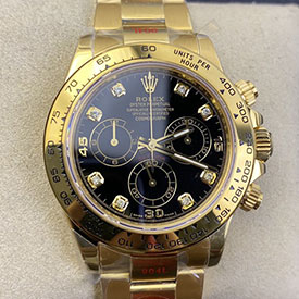 ROLEX 116508 BT工場 ブラック 4130自動巻き 最強コピー
