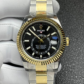 ROLEX M326933 スカイドゥエラー ブラック Cal.9001 42mm