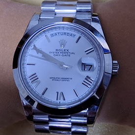 ROLEX m228206 デイデイト 40mm 3255搭載