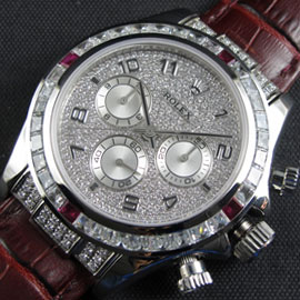ROLEX デイトナ 全面ダイヤ/ルビー リピーター老舗 ROLEX デイトナ 全面ダイヤ/ルビー リピーター老舗