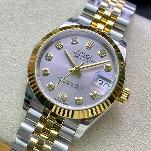 ROLEX M278273 デイトジャスト 31mm シルバー文字盤 レディース