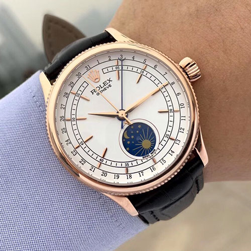 ROLEX GENEVE 50535 ムーンフェイズ コピー腕時計